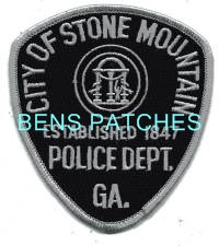 GEORGIA,STONE MOUNTAIN POLICE 1_wm